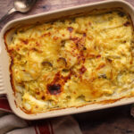 Cheesy Chicken and Potato Bake With Leeks