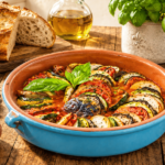 Baked Ratatouille and Potato Gratin Recipe