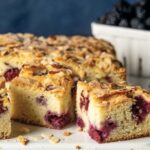 Fresh Blackberry Almond Cake