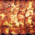 Mediterranean Rice, Aubergine and Mozzarella Bake