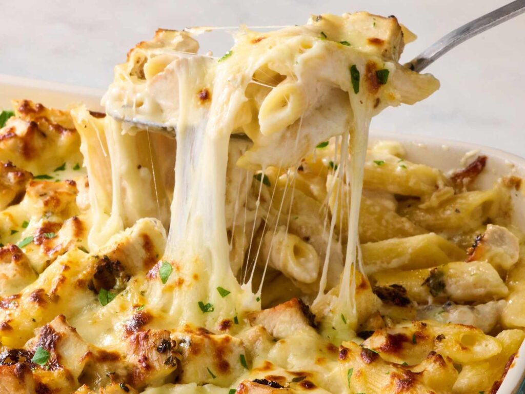 Creamy Baked Chicken and Pasta